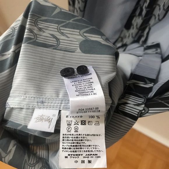 STUSSY POLO SHIRT NEW WITHOUT TAG SIZE US XL - Picture 5 of 8